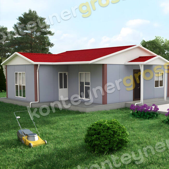 77 M² Tek Katlı Prefabrik Ev