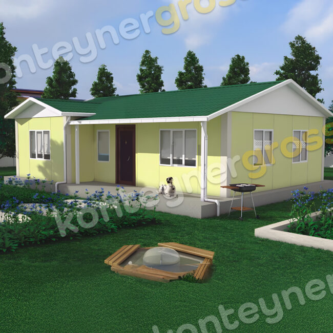 78 M² Tek Katlı Prefabrik Ev