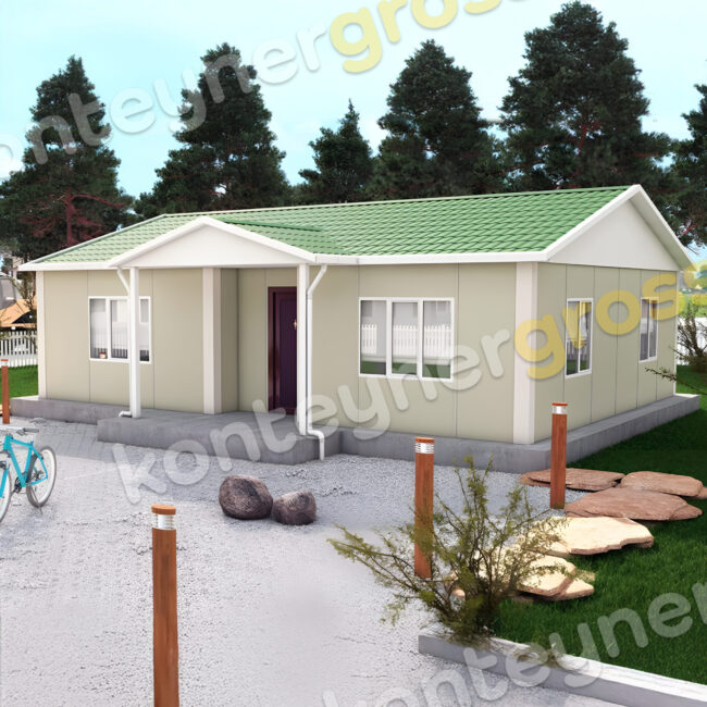 81 M² Tek Katlı Prefabrik Ev