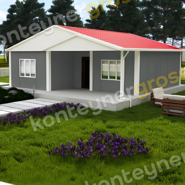 82 M² Tek Katlı Prefabrik Ev