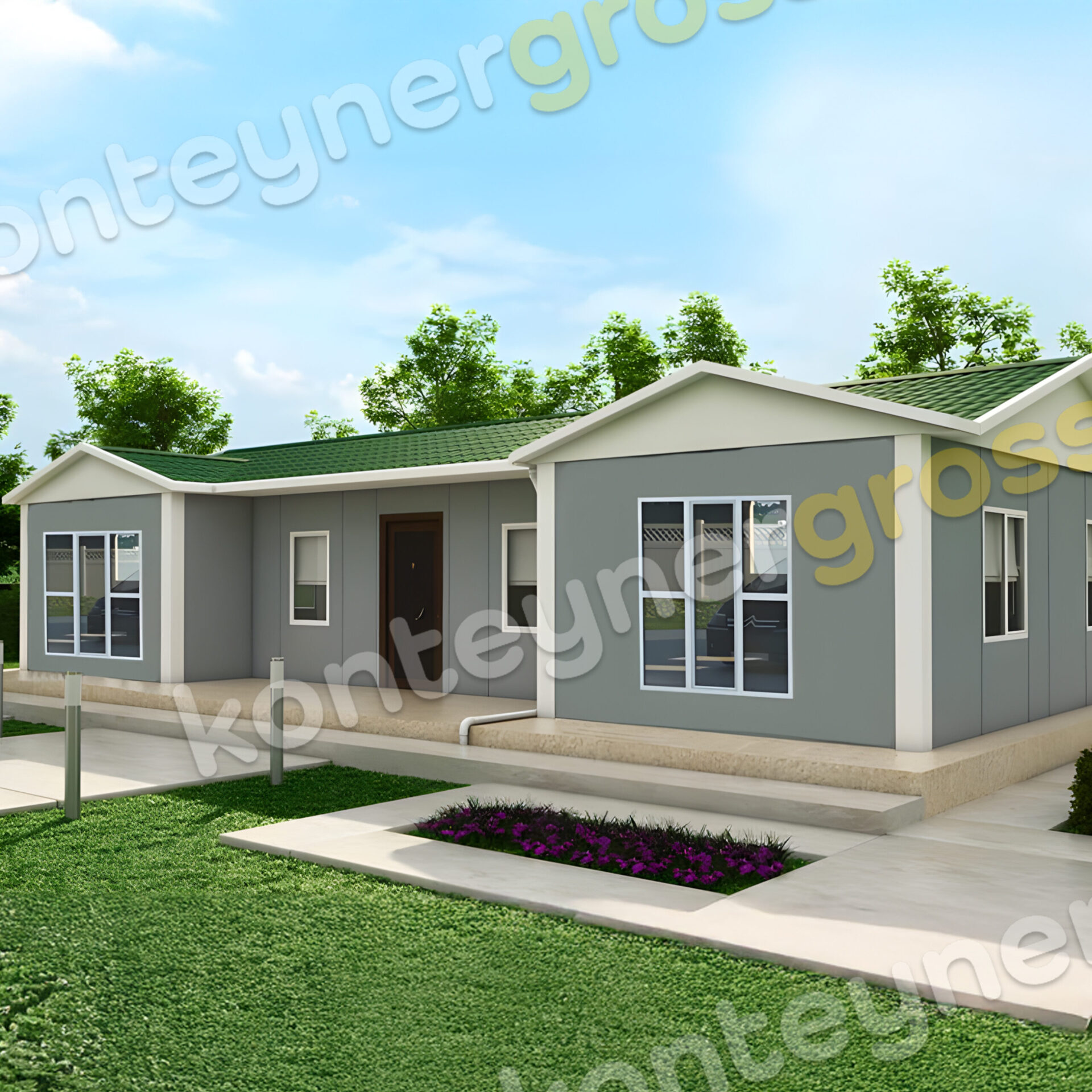 95 M² Tek Katlı Prefabrik Ev